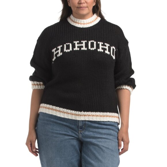 POLAGRAM Black Plus Hohoho Sweater - Picture 1 of 2